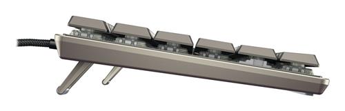 CHERRY KC 500 MX LP TKL tastiera Casa/ufficio USB QWERTZ Tedesco Grigio