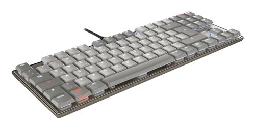 CHERRY KC 500 MX LP TKL tastiera Casa/ufficio USB QWERTZ Tedesco Grigio