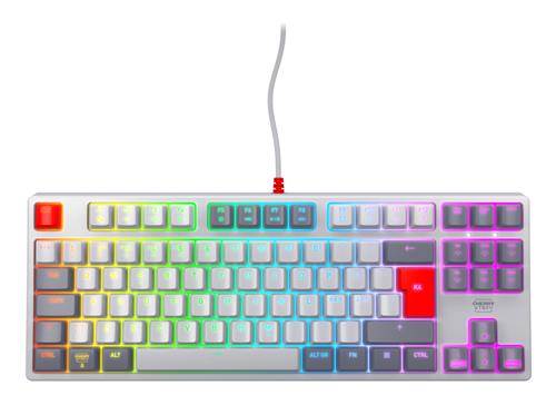 CHERRY XTRFY K4V2 TKL KB WHITE KB CORDED MECHANICAL MX RED