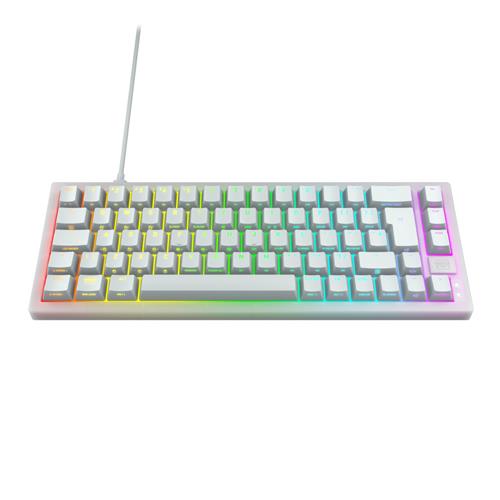 CHERRY XTRFY K5V2 65PRC KB WHT KB CORDED MECHANICAL MX RED