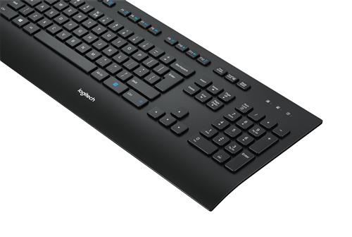 Logitech K280E Pro f/ Business tastiera Ufficio USB AZERTY Francese Nero