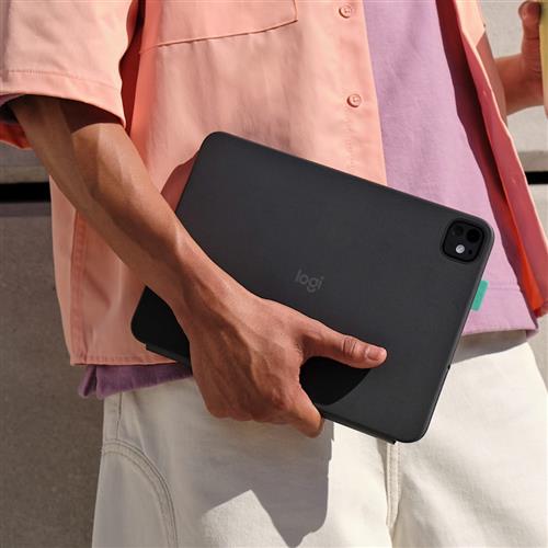 Logitech Flip Folio QWERTY Italiano Bluetooth Grafite