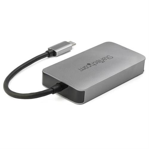 StarTech.com CDP2DVIDP adattatore grafico USB 2560 x 1600 Pixel Nero, Argento