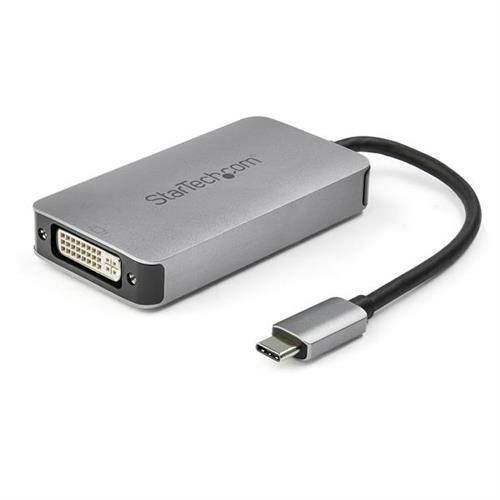 StarTech.com CDP2DVIDP adattatore grafico USB 2560 x 1600 Pixel Nero, Argento