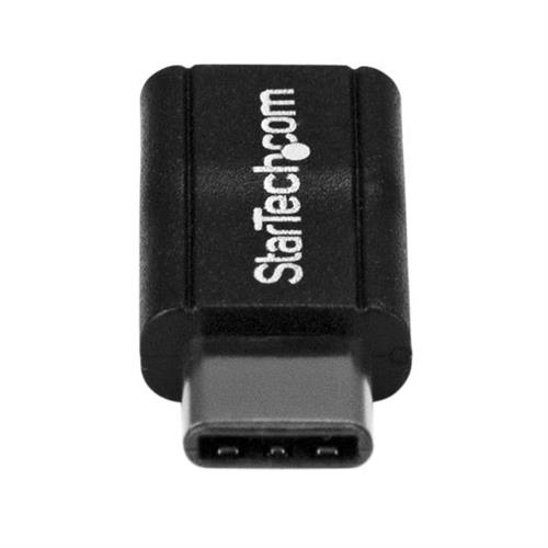 StarTech.com USB2CUBADP adattatore per inversione del genere dei cavi USB 2.0 Type-C USB 2.0 Micro-B Nero