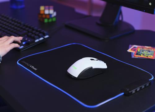 GAMING GXT 923W YBAR MOUSE DA GIOCO WIRELESS  -  BIANCO