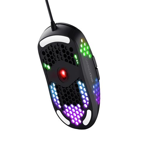 GAMING GXT 960 GRAPHIN LEGGERO MOUSE GAMING RGB  -  NERO