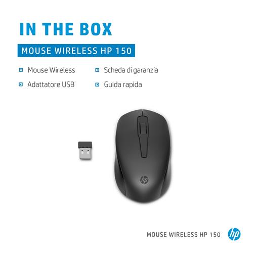 HP 150 WRLS MOUSE - ENGLISH LOCALIZATION