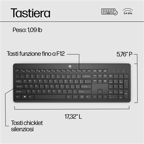 HP Tastiera wireless 230