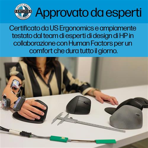 HP 925 ERGO VRTCL WIRELESS MOUSE