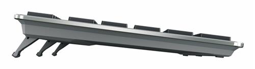 CHERRY KW X ULP tastiera Casa/ufficio USB + RF Wireless + Bluetooth QWERTZ Svizzere Nero