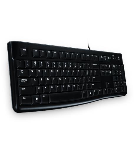 KEYBOARD K120 FOR BUSINESS BLK - UKR - EMEA