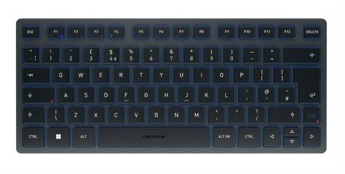 CHERRY KW 7100 MINI BT tastiera Universale Bluetooth QWERTY Inglese UK Blu