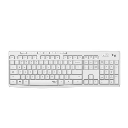 MK295 SILENT WIRELESS COMBO OFF WHITE - CH - CENTRAL