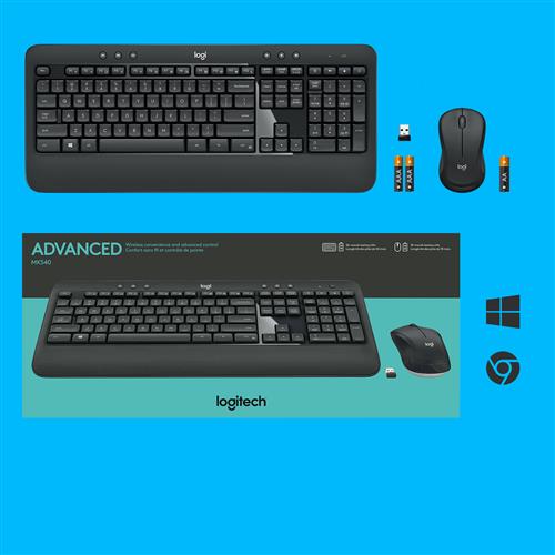 MK540 ADV WRLS KEYBOARD /MOUSE COMBO-N/A-CH-2.4GHZ-N/A-CNTRL