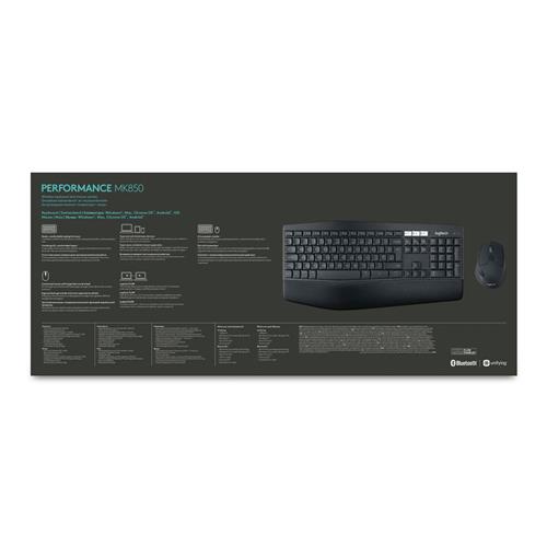 MK850 PERFORMANCE WRLS COMBO NLB - 2.4GHZ/BT - CENTRAL