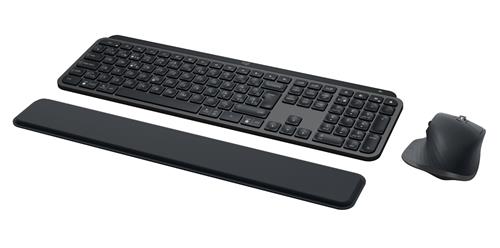 Logitech Master MX Keys Combo for Bussiness tastiera Mouse incluso Ufficio RF senza fili + Bluetooth QWERTZ Svizzere Grafite