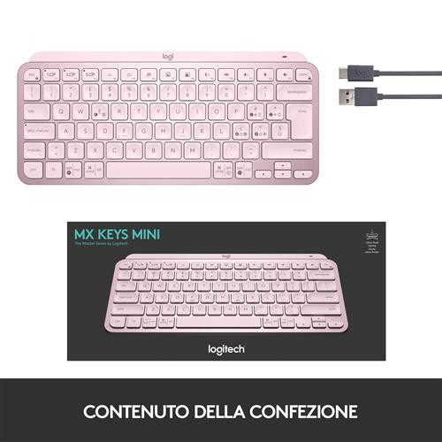 MX KEYS MINI WRLS ILLUMIN.KEYB ROSE - ITA - MEDITER