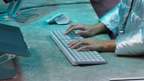 MX KEYS S - PALE GREY - FRA - BT - N/A - CENTRAL-419