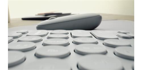 Logitech 920-012227 tastiera Mouse incluso Universale RF senza fili + Bluetooth QWERTY Spagnolo Grafite