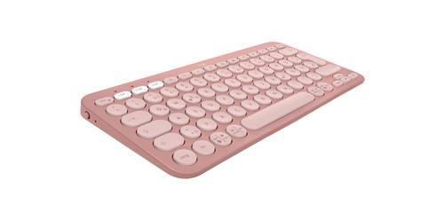 Logitech 920-012205 tastiera Mouse incluso Universale RF senza fili + Bluetooth QWERTZ Tedesco Rosa