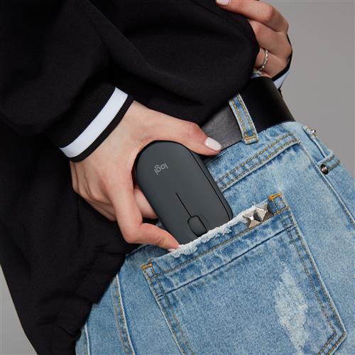 PEBBLE M350 WIRELESS MOUSE GRAPHITE 2.4GHZ/BT EMEA