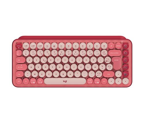 POP KEYS WRLS MECH.KEYB. EMOJI HEARTBREAKER-ROSE - FRA -CENT