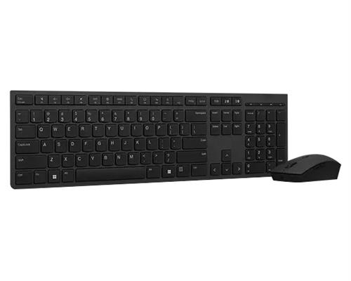 Lenovo 4X31K03967 tastiera Mouse incluso Ufficio RF senza fili + Bluetooth QWERTY Inglese UK Grigio