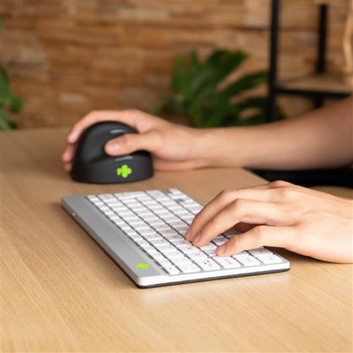 TASTIERA R-GO COMPACT BREAK ERGO. COMPATTA IT BT BIANCA