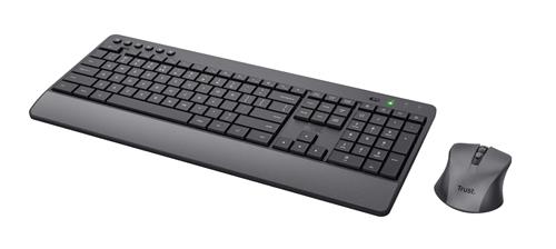 TREZO COMFORT WIRELESS KEYBOARD AND MOUSE SET DE