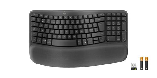 Logitech 920-012333 tastiera Ufficio RF senza fili + Bluetooth QWERTY Inglese UK Grafite