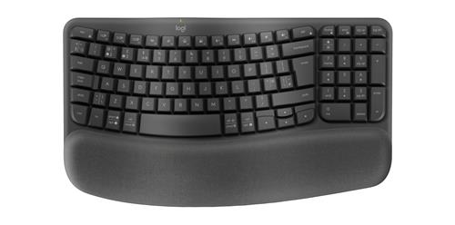 Logitech 920-012333 tastiera Ufficio RF senza fili + Bluetooth QWERTY Inglese UK Grafite
