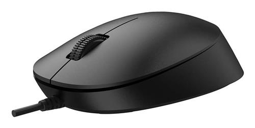 WIRED OPTICAL MOUSE 3 BUTTONS 1600DPI BLACK