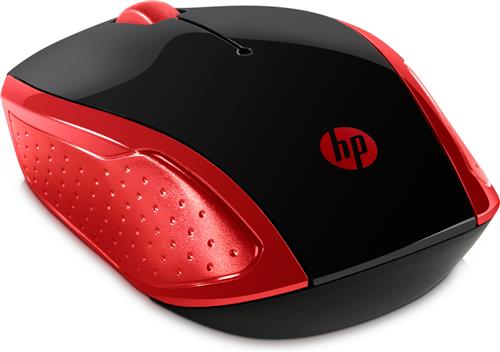 WIRELESS MOUSE 200 (EMPRES RED) .