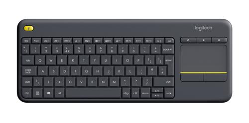 WIRELESS TOUCH KEYBOARD K400 PLUS BLACK HU VERSION