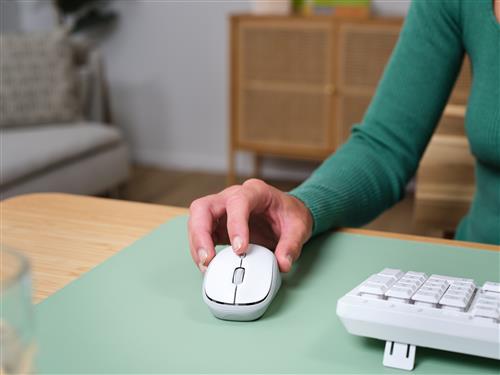 YVI+ MULTI-DEVICE WIRELESS MOUSE WHITE