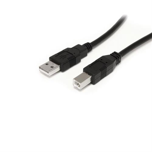 StarTech.com USB2HAB30AC cavo USB 9 m USB A USB B Nero