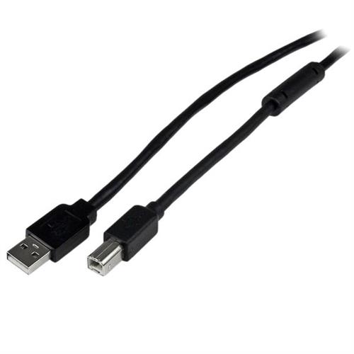 StarTech.com USB2HAB65AC cavo USB USB A USB B Nero