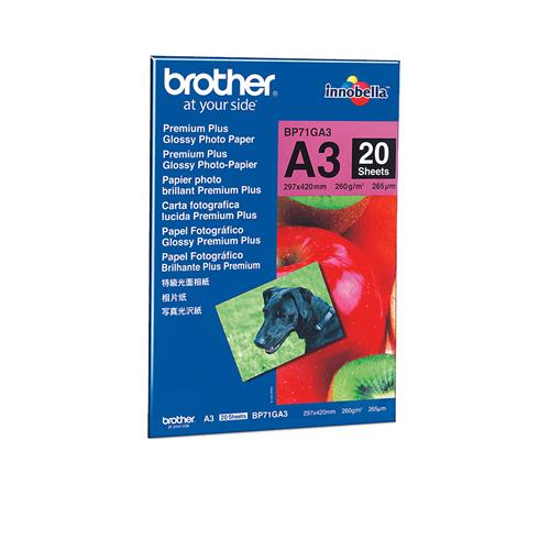 BP61GLA GLOSSY PAPER A3 - 20 SHEETS