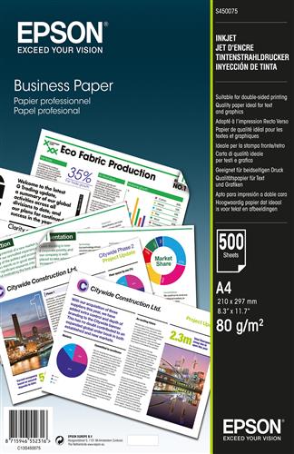 BUSINESS PAPER 80GSM 500 SHEETS CONSUMABLES: A4.80G/M