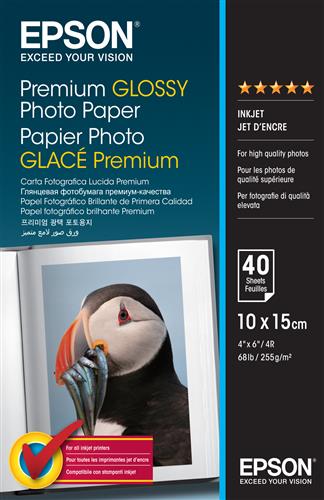 CARTA FOTOGRAFICA LUCIDA PREMIU GLOSSY 10X15 40 FOGLI INBESTIN