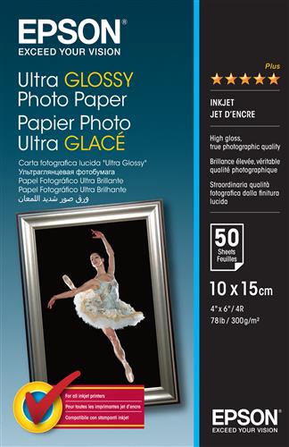 CARTA ULTRA GLOSSY PHOTO 10X15 R200 R300 R320 R800 RX425 RX500