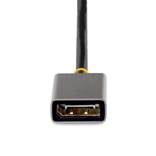 StarTech.com 128-HDMI-DISPLAYPORT cavo e adattatore video 0,3 m HDMI tipo A (Standard) Nero, Grigio