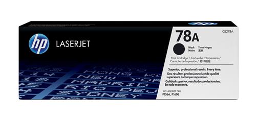 CE278A BLACK PRINT CARTRIDGE LASERJET