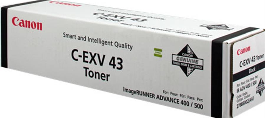 C-EXV 43 TONER BK EUR ADV 400 500