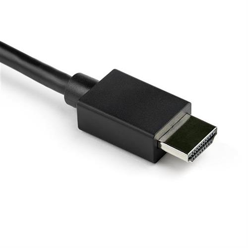 StarTech.com VGA2HDMM2M cavo e adattatore video USB Type-A + VGA (D-Sub) HDMI tipo A (Standard) Nero