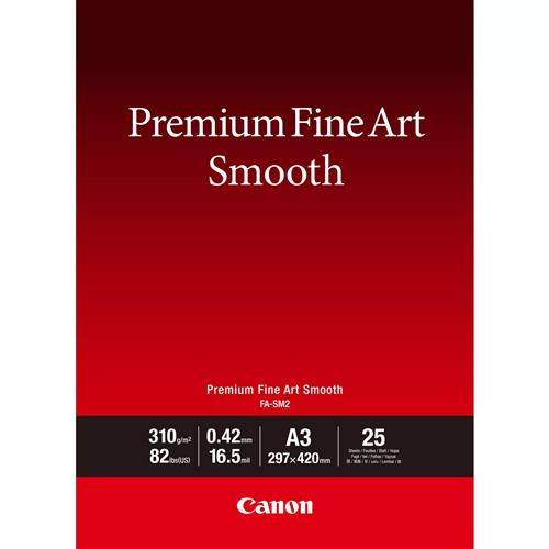 FA-SM2 A3 25 PREMIUM FINEART SMOOTH A3 25 SHEETS