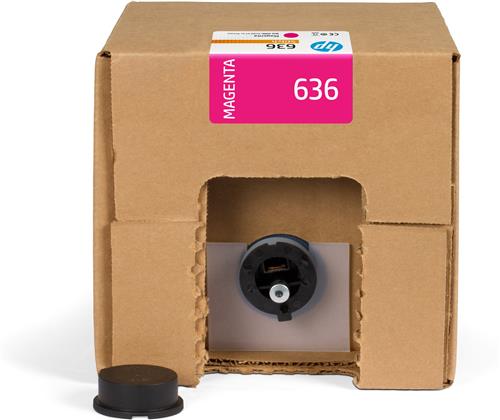 HP 636 3-L MAG ST DYE INK C .