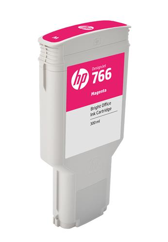 HP 766 300-ML YELLOW INKCRTG .