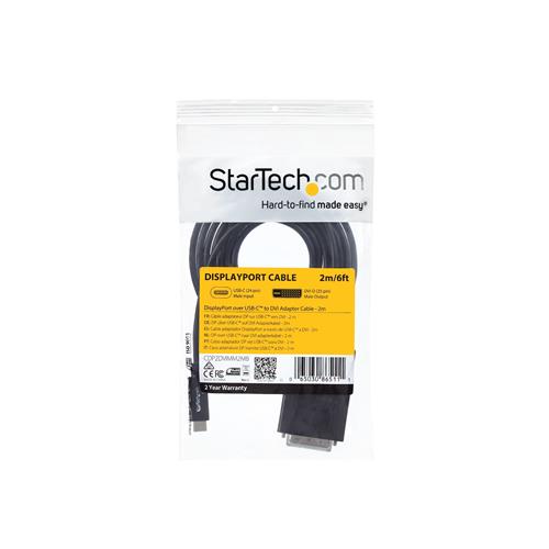 StarTech.com CDP2DVIMM2MB cavo e adattatore video USB tipo-C DVI-D Nero